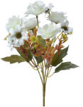 Clayre & Eef Buchet flori artificiale verzi albe 15x10x30 cm (6PL0268)