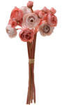 Clayre & Eef Buchet Bujori artificiali rosii 10x27 cm (6PL0327)