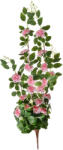 Clayre & Eef Floare artificiala roz verde 25x15x87 cm (6PL0346P)