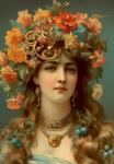 ROOVI - Puzzle Girl with Flower Crown - 1 000 piese