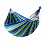  Hamac de gradina, pentru o persoana, cu sac de depozitare, multicolor, max 120 kg, 185x80 cm, KR22WZ2 (ESELL-W-jolly_KR22WZ2)