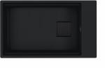 Franke Chiuveta bucatarie Franke Kubus 2 KNG 110-62, 62x42cm, fragranite, Matte Black (125.0718.491) Chiuveta