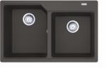 Franke Chiuveta bucatarie Franke Urban UBG 620-36-33, doua cuve, 780x500mm, fragranite Slate Grey (114.0716.367) Chiuveta