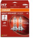 OSRAM H7 OSRAM Night Breaker Silver +100% BOX 2pcs (1672)