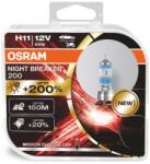 OSRAM H11 OSRAM Night Breaker Laser +200% BOX 2ks (3166)