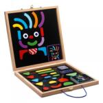 DJECO Joc cu magneti Geobonhomme, Djeco (DJ03136) Jucarii de constructii magnetice