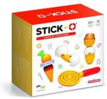 Clics Toys Joc cu magneti Stick-O, Primul set de gatit (clic-902001) Jucarii de constructii magnetice