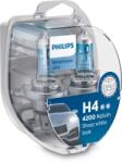 Philips 12V H4 60/55W P43T+W5W White Vision ultra Box (727)