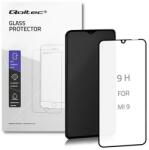 Qoltec Prémium edzett üveg képernyővédő Xiaomi Mi 9 Lite-hoz | TELJES FEDÉS | FEKETE | 6D (52155)