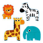 DJECO Puzzle progresiv Jungla, Djeco (DJ07135) - jocunivers Puzzle