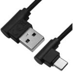 Qoltec USB-C típusú kábel férfi | USB 2.0 A típusú férfi | 1m (50495)
