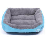 PlayMe Play Me - Paw Soft Heavy Cotton Soft Pet Bedding M - Плюшено легло 54 см. -синьо