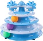 PlayMe Interactive toy for cats - Интерактивна играчка за котки с 3 топки и две ролки