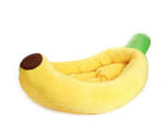 PlayMe - Ultra Soft Full Season Banana Pet Kennel - Плюшено легло Банан 70 х 40 см