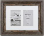 Kenro Bergamo Rustic Brown multi képkeret, 2db 10x15, faerezet hatás, barna (KE-BERG1015BN-2)