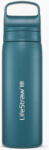 LifeStraw Go 2.0 Acél utazópalack szűrővel 500 ml lagúna teal színű