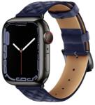Hoco Apple Watch Series 10 46mm Hoco Wa18 Pótszíj Egyedi Méret, 3d Rombusz, Sötétkék