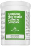 Kallos Energizing Hair Mask Caffeine Complex Keratin & Caffein Mask mască pentru întărire pentru par subtire 1000 ml