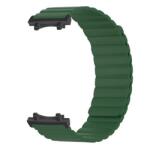 Gigapack Amazfit T-Rex 3 GIGAPACK Pótszíj Egyedi Méret, Mágneses, Sötétzöld