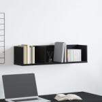 vidaXL Стенен рафт Монтиране на стена Черния дъб 75 x 18 x 18 см (862461)