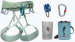 Black Diamond Set de cățărare cu harnașament pentru femei Black Diamond Momentum Harness Package pastel green