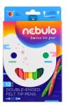 Nebulo Filctoll készlet, kétvégű, 12 darabos, NEBULO (NFT-2X-12)