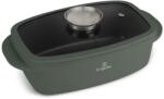 Berlinger Haus Tava copt cu capac sticla si sistem aroma knob, BerlingerHaus, Green Mate, BH/8775