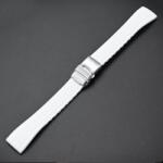  Curea silicon LT7 albă 22mm telescop QR