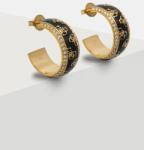 Guess fülbevaló 4G LOOP JUBE02 278JW - arany Univerzális méret
