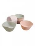  Muffin készítő forma mini 10 db-os 6, 5 cm szilikon színes T13168 (T13168)