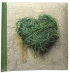 P&O Könyvkötésű bedugós fényképalbum - 200 db 10x15 cm képhez - zöld füves (BBM46200-P23-03-FU)