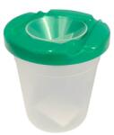 Ars Una ecsetmosó pohár tetővel - zöld (5993120023491) - mindenkiaruhaza