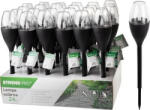 Strend Pro Lámpa Strend Pro Garden, műanyag, lánghatás, szolár, 6, 5x40 cm, 1x LED, Sellbox 24 db (STP012172861)