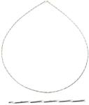  Lant Argint 925 45 cm Model Sarpe - concepttropic - 248,00 RON