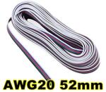 Life Light Led 5 eres RGBW Led szalag vezeték 12V, AWG20, 0, 52 mm2 keresztmetszetű. Life Light Led (LSZVEZETEKRGBWAWG20)