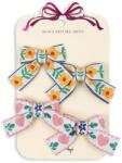 Konges Sløjd gyerek hajcsatok BOW HAIR CLIPS 4 db KS102747 - többszínű Univerzális méret