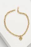 Guess nyaklánc FALLING IN LOVE JUBN02 233JW - arany Univerzális méret