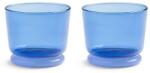&k amsterdam pohár szett dew blue 200 ml 2 db - kék Univerzális méret