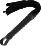 Darkness Bici Piele Darkness Black bondage whip with leather handle