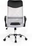 Unic Spot Scaun ergonomic pentru birou, tetiera si mesh, baza cromata (866226)