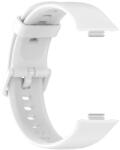 Ricardo Curea din silicon Ricardo 20mm (pentru Huawei Watch Fit 3), alb