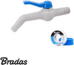 Bradas GTM451213 PP karos kerti csap 17 cm, KM - 1/2 (GTM451213)