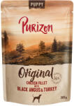 Purizon 6x300g Purizon Puppy nedves kutyatáp - Csirkefilé, Black Angus marhah & pulyka