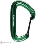 Black Diamond LiteWire karabiner, zöld