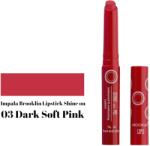 IMPALA Cosmetics BROOKLYN дълготраено червило, Shine on Me, Номер 03, Dark soft pink