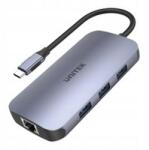 Unitek Hub N9+ USB-C HDMI, PD 100W, kártyaolvasó (D1071A)