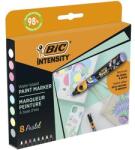 BIC Dekormarker készlet, 1, 5 - 2, 3 mm, BIC, 8 különböző pasztell szín (BC527429) - jatekotthon