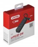 Unitek Hub USB-C, 4 port USB 3.0, aktív, 10 W (H1117B)