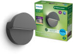 Philips Kerti fali lámpa kültéri LED homlokzati lámpa 4.3W 800lm 2700K IP44 Antracit Valor Ultra Hatékony Philips (8720169351257)