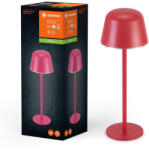 OSRAM LED kültéri asztali lámpa újratölthető, szabályozható 2, 5 W 200 lm 2700/4000/6500K IP54 Red Endura Ledvance (4099854185380)